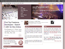 Tablet Screenshot of midiparadise.net